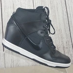 nike hidden wedge trainers